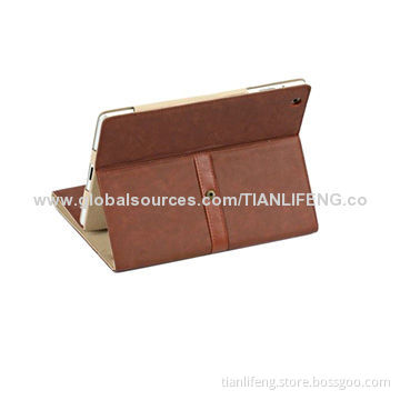 Fashion Vintage PU Leather Pad Folio for iPad 2, 3 and 4